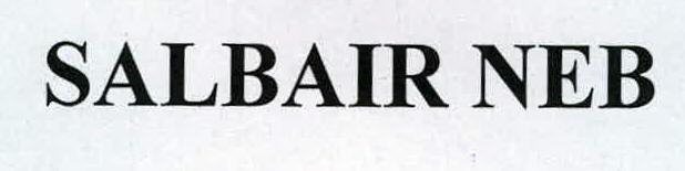 Salbair Neb Device mark 2246979 Trademark