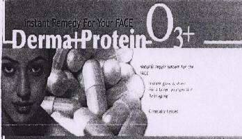 Derma+protein With Label Device mark 1681332 Trademark