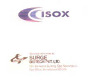 Isox (label) Device mark 1274361 Trademark