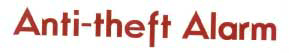 Anti-theft Alarm Device mark 2205977 Trademark