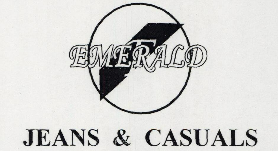 Emerald Jeans & Casuals (circle) Device mark 1423039 Trademark