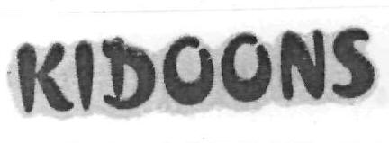 Kidoons (label) Device mark 2731011 Trademark
