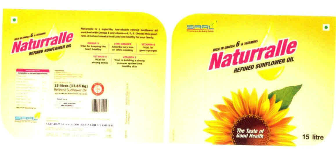 Naturralle Refined Sunflower Oil Device mark 2685080 Trademark