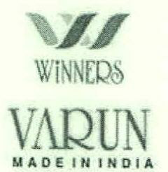 W Winners Varun Made In India Device mark 2796721 Trademark