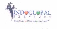 Indoglobal Services (label) Device mark 1496516 Trademark