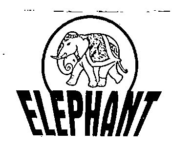 Elephant (label) Device mark 1403687 Trademark