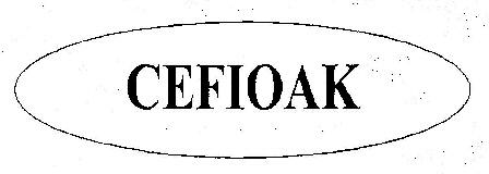 Cefioak (device) Device mark 2341850 Trademark