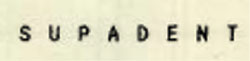 Supadent Device mark 668965 Trademark