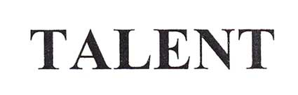 Talent Device mark 1803324 Trademark