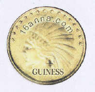 16 Anna . Com Guiness (label) Device mark 1753444 Trademark