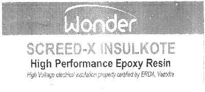 Wonder Screed-x Insulkote (label) Device mark 2799733 Trademark