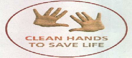 Clean Hands To Save Life (device Of Hands) Device mark 2341751 Trademark