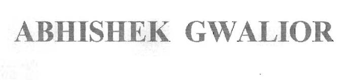 Abhishek Gwalior Device mark 950739 Trademark