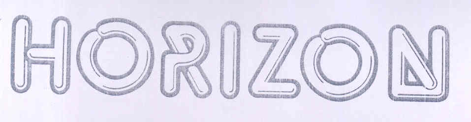 Horizon (letter Written In Special From) Device mark 1475853 Trademark