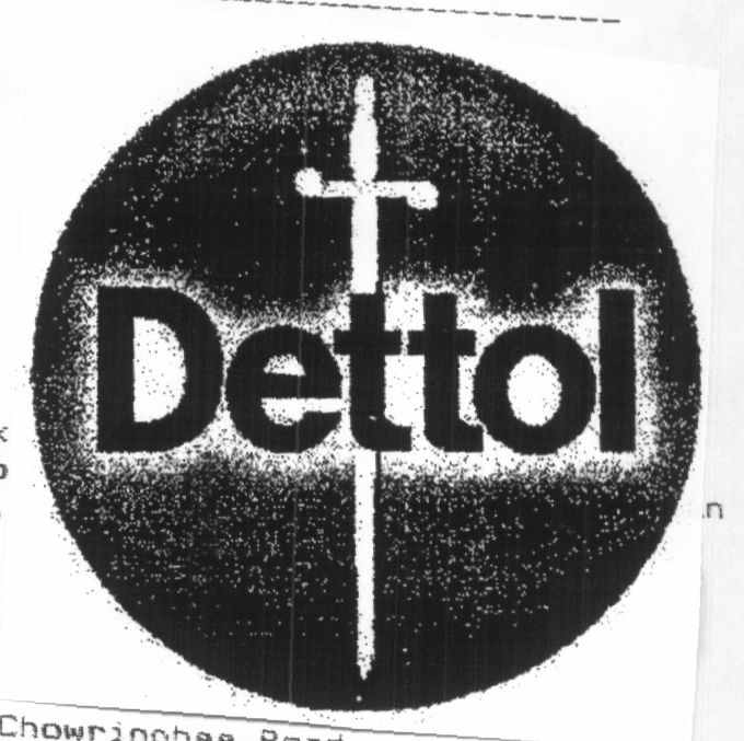 Dettol, De. Of Sword Device mark 1213289 Trademark
