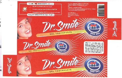Dr. Smile Device mark 1660344 Trademark