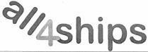 All4ships (letter Written In Special Form) Device mark 1561652 Trademark