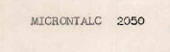 Microntalc 2050 Device mark 707195 Trademark