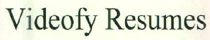 Videofy Resumes Device mark 2582755 Trademark