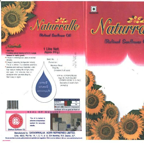 Naturralle (label) Device mark 1546987 Trademark