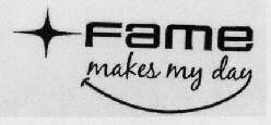 Fame Makes My Day (device Of Star) Device mark 1588805 Trademark