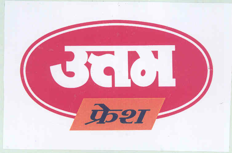 Uttam Fresh(label) Device mark 1566865 Trademark