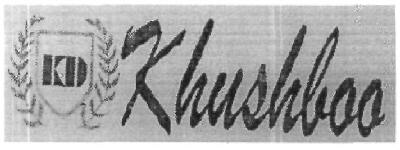 Khushboo (device) Device mark 2671844 Trademark
