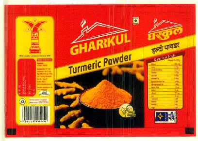 Gharrkul Turmeric Powder Device mark 2951694 Trademark