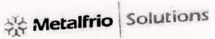 Metalfrio Solutions With Label Device mark 1668973 Trademark