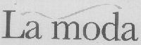 La Moda (label) Device mark 1475083 Trademark