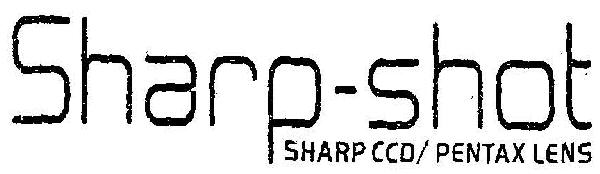 Sharp-shot Sharp Ccd/pentax Lens Device mark 1724375 Trademark