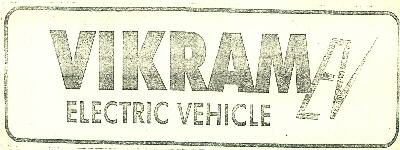 Vikram Electric Vehicle Device mark 860410 Trademark