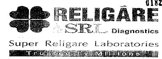 Religare Srl Diagnostics Device mark 1827872 Trademark