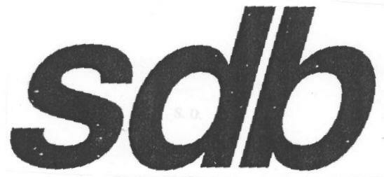 Sdb (label) Device mark 1637854 Trademark