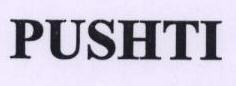 Pushti Device mark 1775577 Trademark