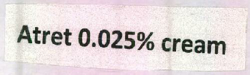 Atret 0.025% Cream Device mark 2656146 Trademark