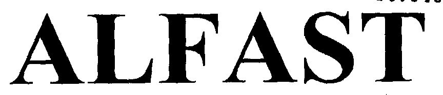 Alfast (device Of Werttin In Heavy Character) Device mark 1479480 Trademark