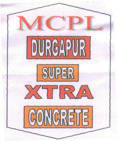 Mcpl Durgapur Super Xtra Concrete Device mark 2254238 Trademark