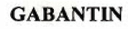 Gabantin Device mark 741761 Trademark