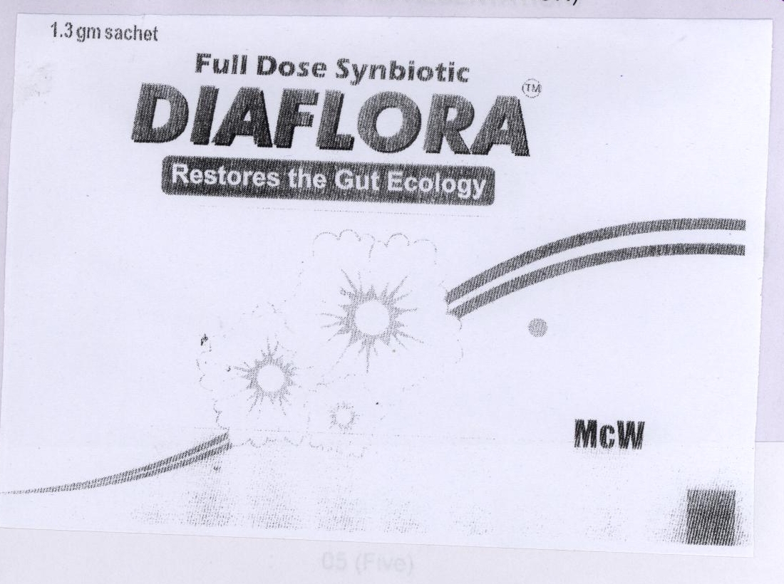Diaflora (label) Device mark 1788288 Trademark