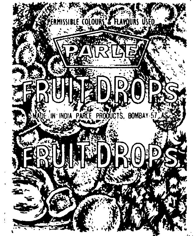 Parle Fruit Drops Device mark 252237 Trademark