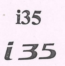 I 35 Device mark 1603205 Trademark