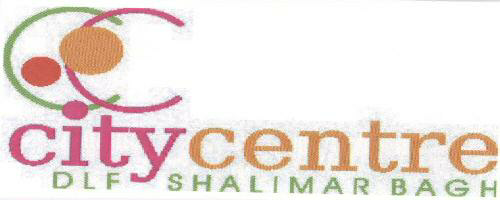 City Centre Dlf Shalimar Bagh With Label Device mark 1655646 Trademark