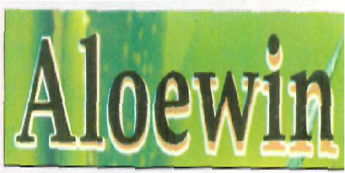 Aloewin (label) Device mark 2147869 Trademark