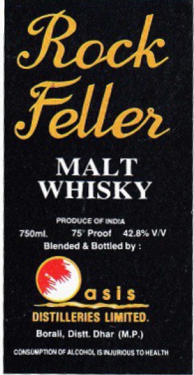 Rock Feller Malt Whisky Device mark 978135 Trademark