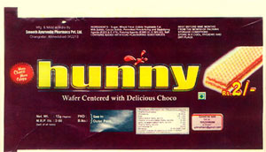 Hunny With Device Of Wafer Biscuit Device mark 2633239 Trademark