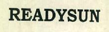 Readysun Device mark 2914543 Trademark