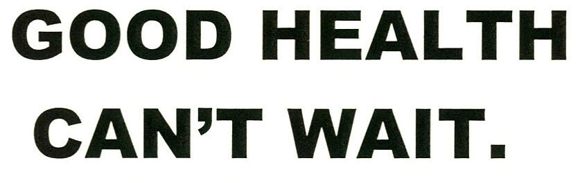 Good Health Can't Wait. Device mark 2603029 Trademark