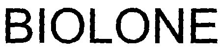 Biolone Device mark 1483208 Trademark
