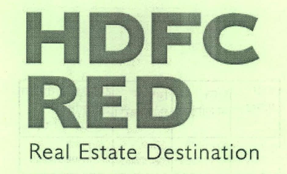 Hdfc Red- Real Estats Destination Device mark 2049281 Trademark
